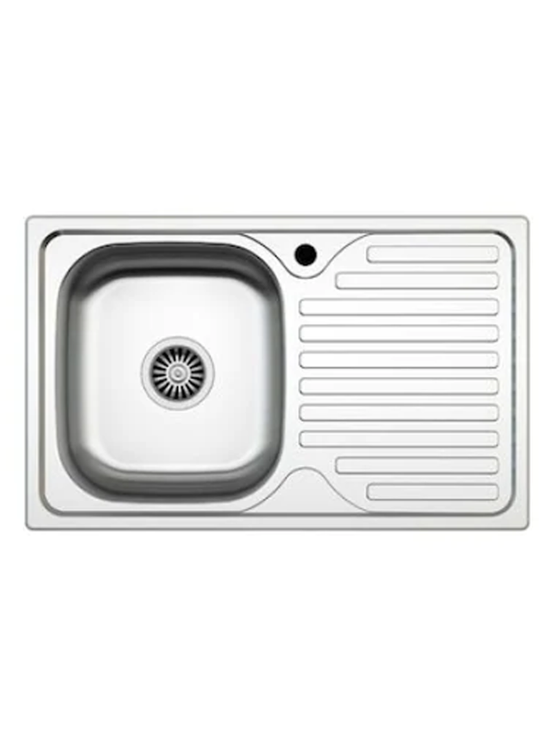 Chiuveta de bucatarie din inox 76x50 cm