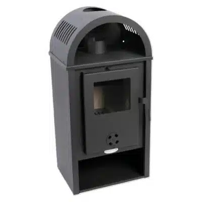 Semineu pe lemne cu arcada, brichete si carbune 7kw