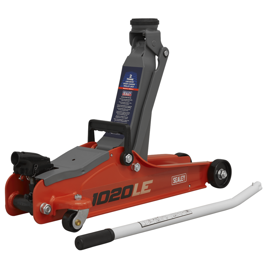 Cric hidraulic crocodil profil jos 2 tone Sealey - SimpleTools