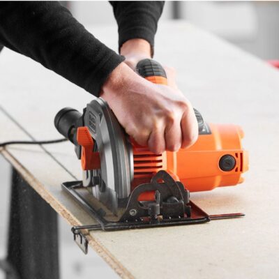 Fierastrau circular Black&Decker, CS1550, 1500 W, 65 mm - SimpleTools