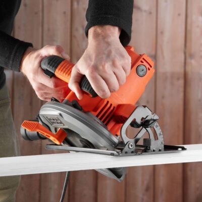Fierastrau circular Black&Decker, CS1550, 1500 W, 65 mm - SimpleTools