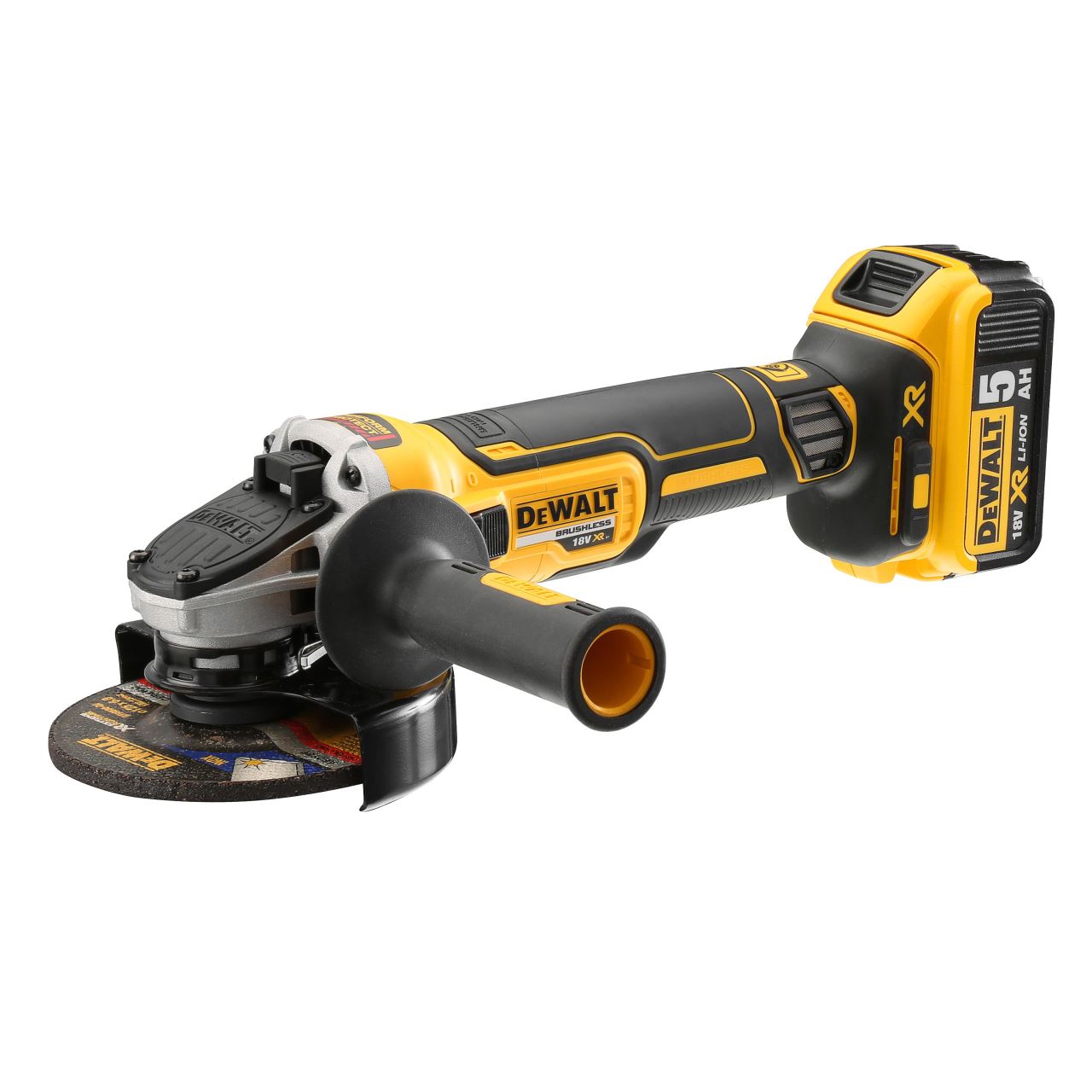 Polizor unghiular DeWalt, DCG405P2, 125 mm, 2 acumulatori XR Li-Ion 18 V 5.0 Ah – Polizoare unghiulare si de banc Polizor unghiular DeWalt, DCG405P2, 125 mm, 2 acumulatori XR Li-Ion 18 V 5.0 Ah - Polizoare unghiulare si de banc