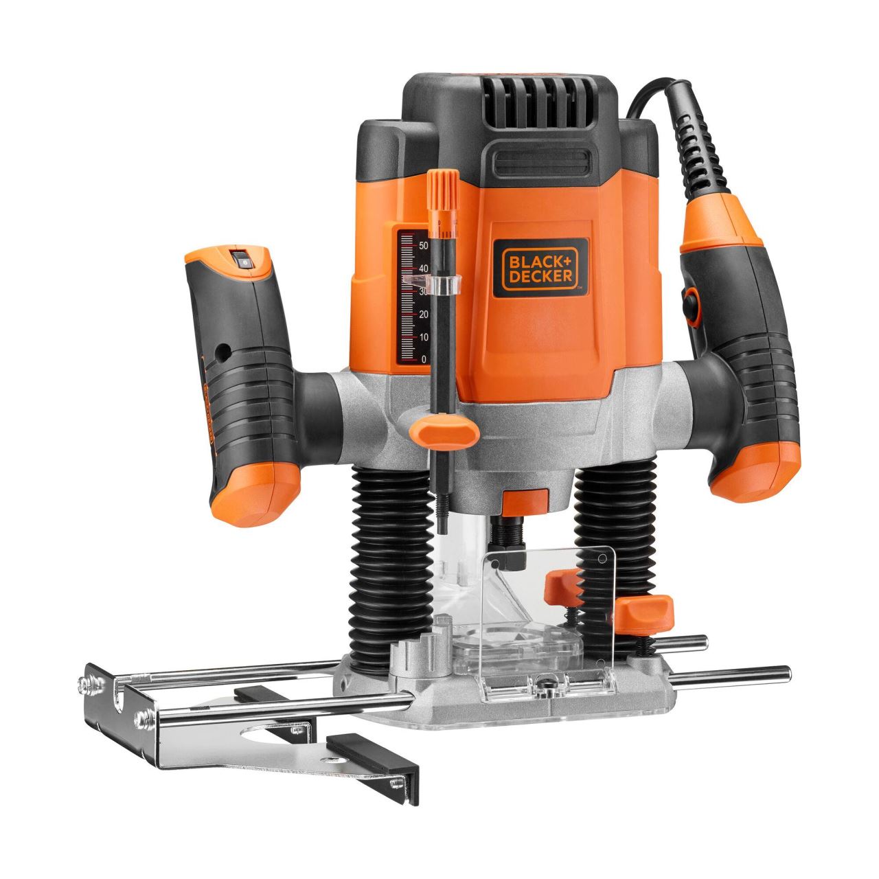 Masina de frezat Black&Decker, KW1200E, 1200 W, 6.35 mm, 8 accesorii, viteza variabila – Slefuitoare si Rindele Masina de frezat Black&Decker, KW1200E, 1200 W, 6.35 mm, 8 accesorii, viteza variabila - Slefuitoare si Rindele