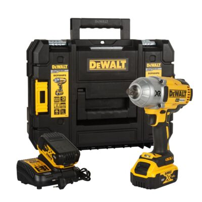 Masina de insurubat cu impact Dewalt de 1/2 ", DCF899P2-QW, 2 x acumulator XR Li-Ion 5.0 Ah 18 V, cutie pentru transport
