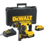 Ciocan rotopercutor DeWalt SDS-Plus cu 2 x acumulator XR Li-Ion 4.0 Ah 18 V si cutie pentru transport, DCH253M2 - Ciocane rotopercutoare si demolatoare