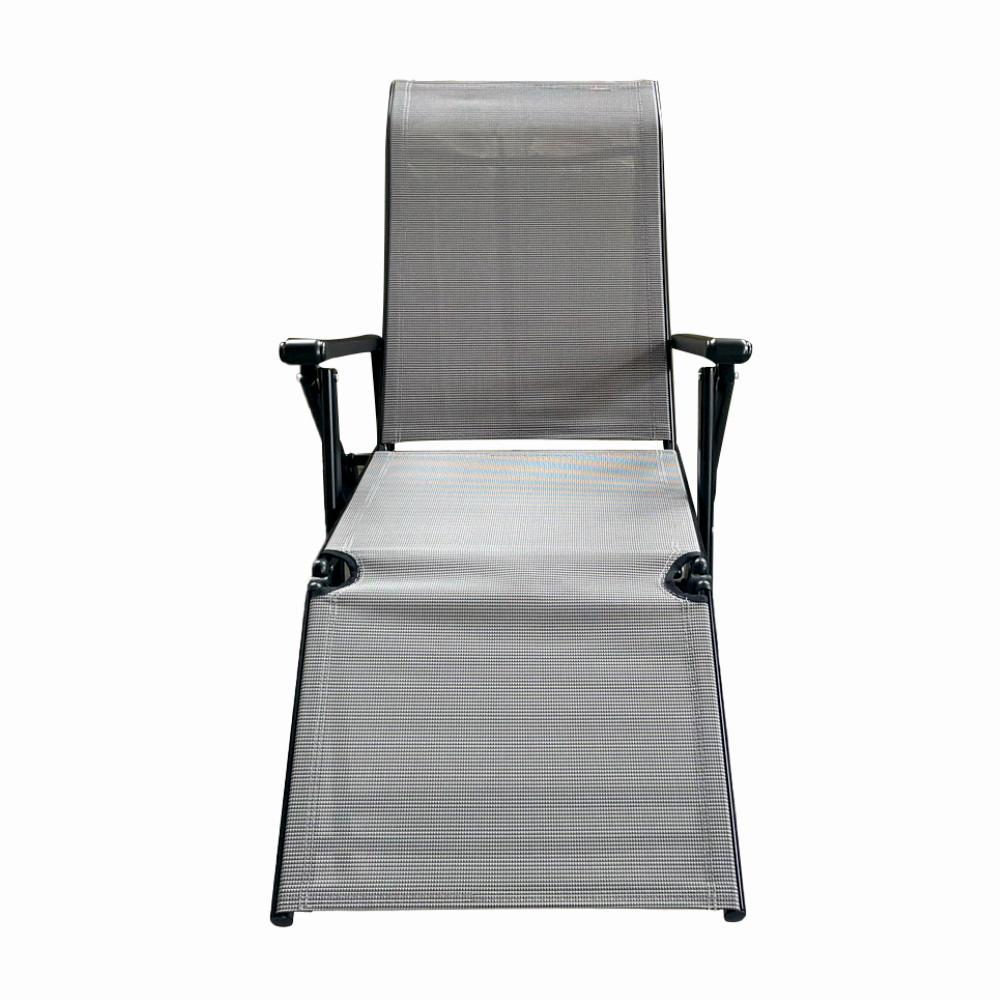 Sezlong pliabil de gradina din otel KLUGMEISTER KJF3792, pliabil, dimensiuni 165x48x115 cm, culoare gri – In lucru Sezlong pliabil de gradina din otel KLUGMEISTER KJF3792, pliabil, dimensiuni 165x48x115 cm, culoare gri - In lucru