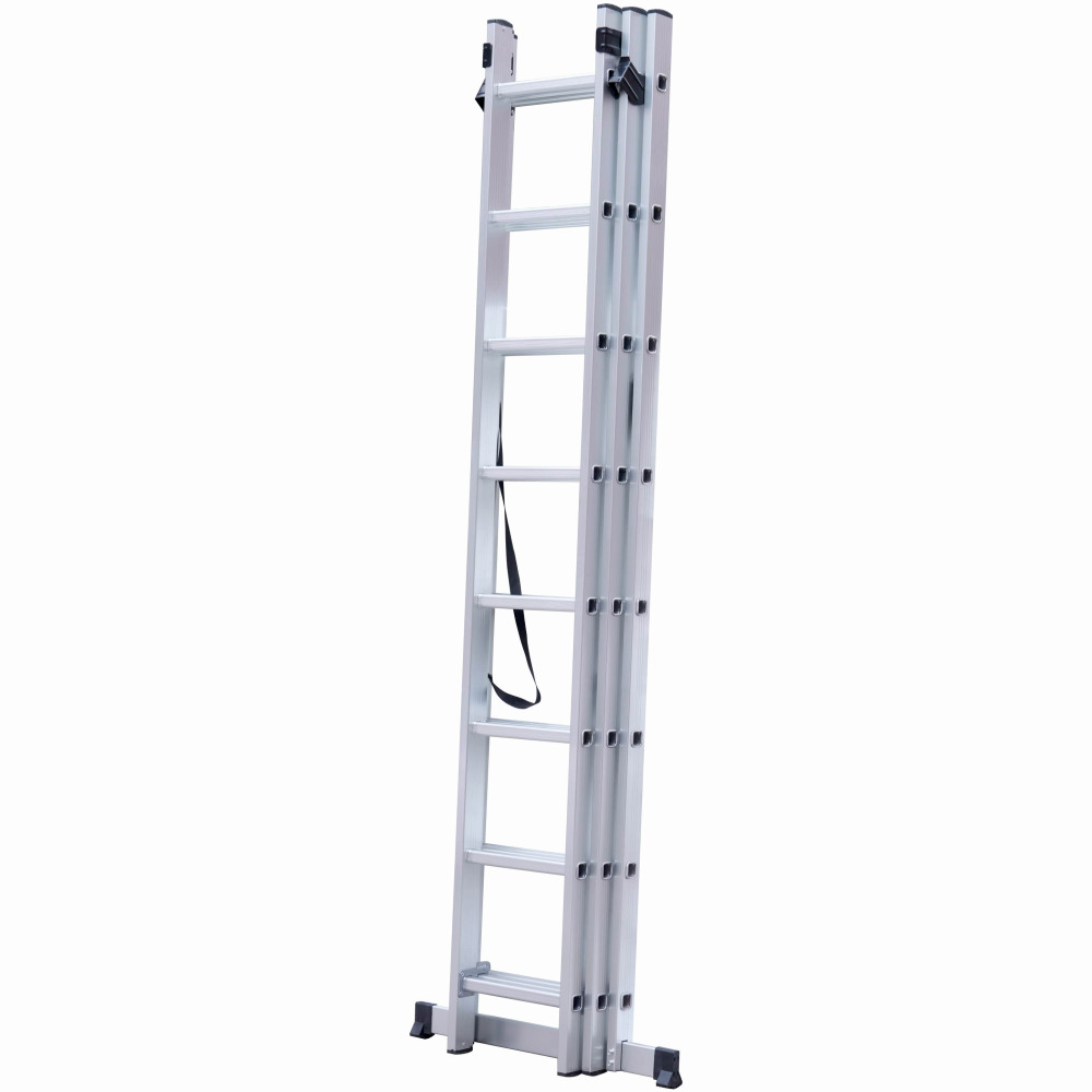 Scara combinata din aluminiu MESTERINO TOOLS JL-207-3X8, 5 metri, 3×8 trepte, greutate maxima 115 kg – In lucru Scara combinata din aluminiu MESTERINO TOOLS JL-207-3X8, 5 metri, 3x8 trepte, greutate maxima 115 kg - In lucru