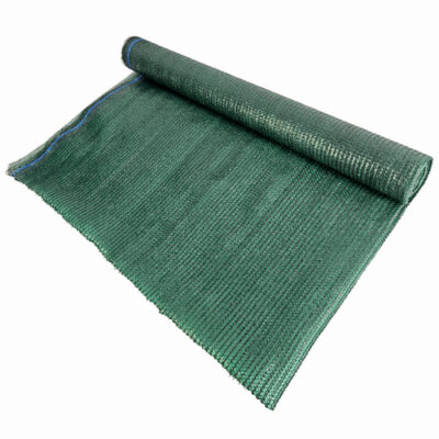 Plasa pentru umbrire, polietilena HDPE pura, MESTERINO 902010120, 2 m X 10 m, grad de umbrire 90%, densitate 120g/mp, verde inchis, protectie UV/IR