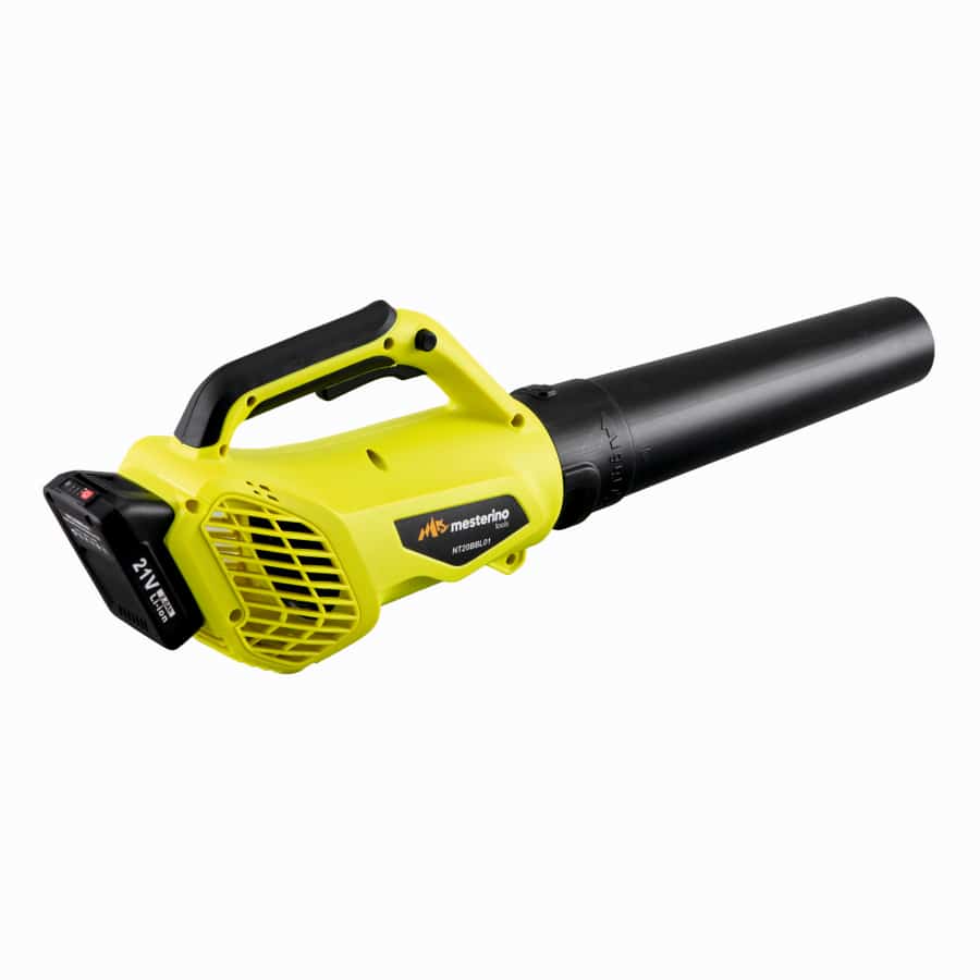 Suflanta frunze cu acumulator MESTERINO TOOLS NT20BBL01, putere 480W, debit 8.3 m3/minut, acumulator 2A / 21V, viteza aer 36 m/s – Masini tuns iarba Suflanta frunze cu acumulator MESTERINO TOOLS NT20BBL01, putere 480W, debit 8.3 m3/minut, acumulator 2A / 21V, viteza aer 36 m/s - Masini tuns iarba