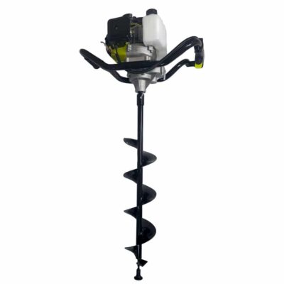 Motoburghiu pentru pamant MESTERINO TOOLS NT-GD520A + burghiu de 150 mm, motor in 2 timpi, 52cc, 2.3 CP, turatie maxima 10000 RPM
