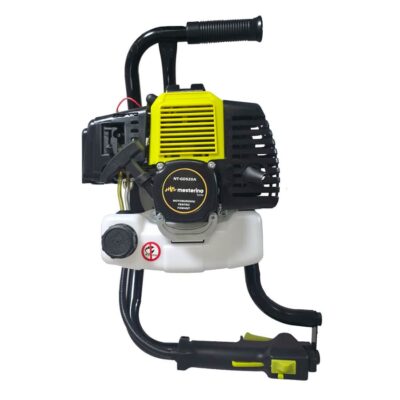 Motoburghiu pentru pamant MESTERINO TOOLS NT-GD520A + burghiu de 150 mm, motor in 2 timpi, 52cc, 2.3 CP, turatie maxima 10000 RPM - SimpleTools