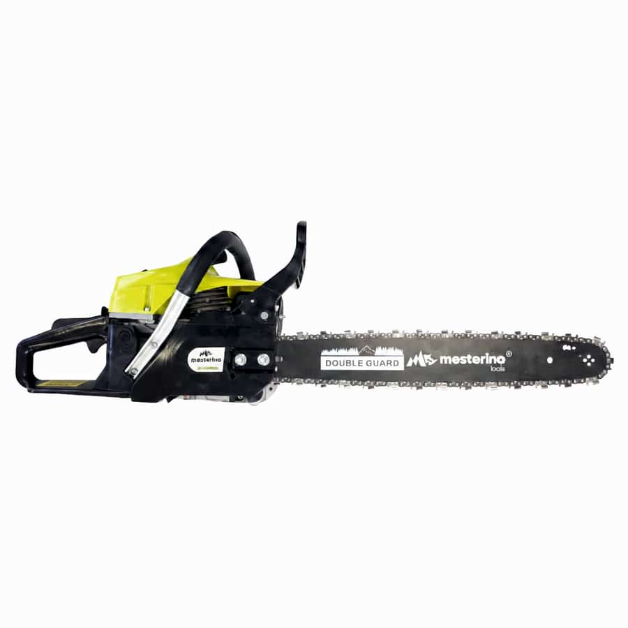 Drujba pe benzina MESTERINO TOOLS NT-CS5200, motor in 2 timpi, 52cc, 3 CP, lama de 18 inch, lant .325 – Drujbe si Despicatoare busteni Drujba pe benzina MESTERINO TOOLS NT-CS5200, motor in 2 timpi, 52cc, 3 CP, lama de 18 inch, lant .325 - Drujbe si Despicatoare busteni