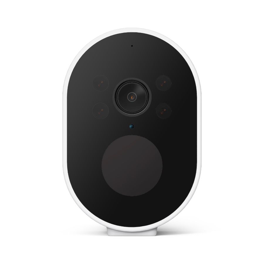 Kit mini NVR Video ANNKE N44WEH+I41DL*4, statie tip baza cu 4 camere interior/exterior 2MP, Full HD, baterie, rezistent la intemperii - In lucru