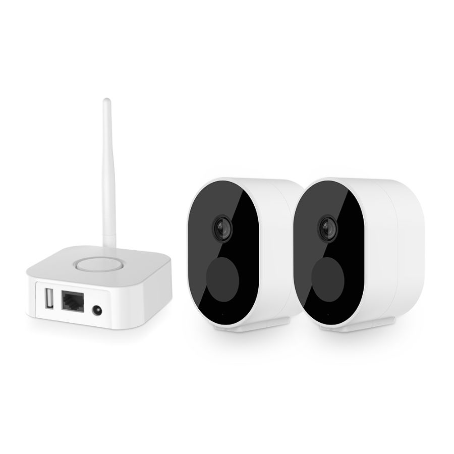 Kit mini NVR Video ANNKE N44WEH+I41DL*2, statie tip baza cu 2 camere interior/exterior 2MP, Full HD, baterie, rezistent la intemperii – In lucru Kit mini NVR Video ANNKE N44WEH+I41DL*2, statie tip baza cu 2 camere interior/exterior 2MP, Full HD, baterie, rezistent la intemperii - In lucru