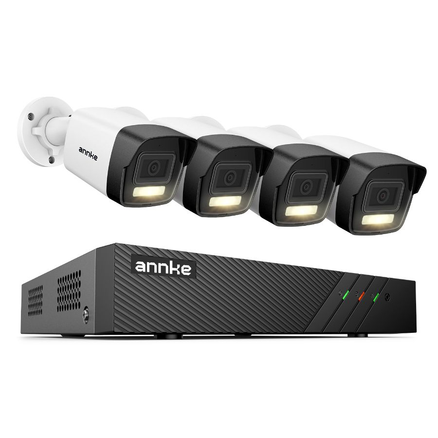 Sistem performant de supraveghere video ANNKE N98PBL+I51EL*4, PoE, NVR 8 canale, 4 camere tip Bullet interior/exterior 5MP, Ultra HD/2k+, vedere nocturna IR, audio, rezistent la intemperii – In lucru Sistem performant de supraveghere video ANNKE N98PBL+I51EL*4, PoE, NVR 8 canale, 4 camere tip Bullet interior/exterior 5MP, Ultra HD/2k+, vedere nocturna IR, audio, rezistent la intemperii - In lucru