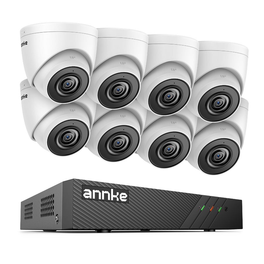 Sistem performant de supraveghere video ANNKE N98PBL+I51DS*8, PoE, NVR 8 canale, 8 camere tip Turret interior/exterior 5MP, Ultra HD/2k+, vedere nocturna IR, audio, rezistent la intemperii – In lucru Sistem performant de supraveghere video ANNKE N98PBL+I51DS*8, PoE, NVR 8 canale, 8 camere tip Turret interior/exterior 5MP, Ultra HD/2k+, vedere nocturna IR, audio, rezistent la intemperii - In lucru