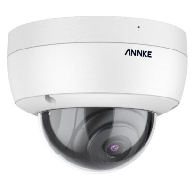 Camera performanta de supraveghere video ANNKE I51DN, PoE, tip Dome, interior/exterior, 5MP, Ultra HD/2k+, vedere nocturna IR, audio, rezistenta la intemperii