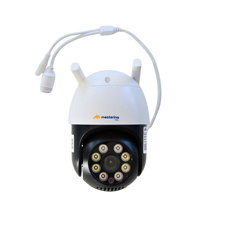 Camera de supraveghere WI-FI MESTERINO VISIO MT-IPE7373-WF, 3MP, senzor de miscare, PTZ, by ENSTER – In lucru Camera de supraveghere WI-FI MESTERINO VISIO MT-IPE7373-WF, 3MP, senzor de miscare, PTZ, by ENSTER - In lucru