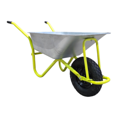 Roaba metalica 85 litri MESTERINO TOOLS MT-WB5009, din otel galvanizat, capacitate de incarcare 150kg, cu roata pneumatica 4.00-8 - SimpleTools