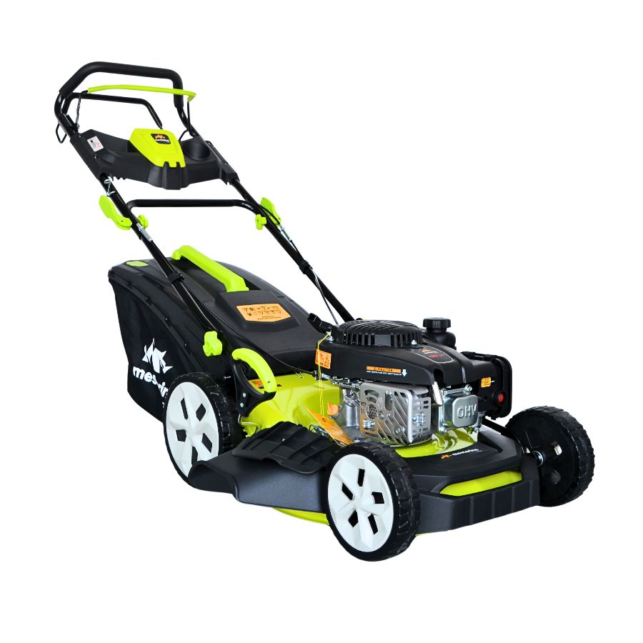 Masina tuns iarba/gazon autopropulsata MESTERINO BJXPM46-139, motor LONCIN 4 timpi, 3.3 cai, sasiu metal, latime taiere 46 cm, 8 nivele de taiere, sac colector 60 litri, evacuare lateral si mulcire – Masini tuns iarba Masina tuns iarba/gazon autopropulsata MESTERINO BJXPM46-139, motor LONCIN 4 timpi, 3.3 cai, sasiu metal, latime taiere 46 cm, 8 nivele de taiere, sac colector 60 litri, evacuare lateral si mulcire - Masini tuns iarba