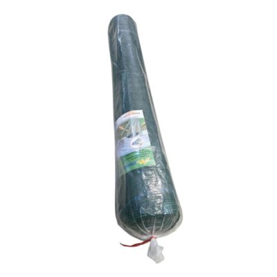 Plasa pentru umbrire, polietilena HDPE pura, MESTERINO 50125050, 12 m X 50 m, grad de umbrire 50%, densitate 50g/mp, verde inchis, protectie UV/IR - Plasa umbrire