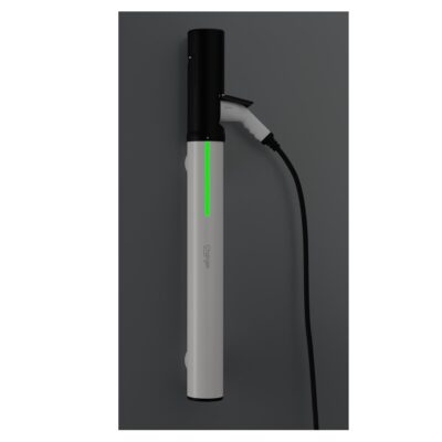 Statie incarcare electrica auto ASTREEA SmartCharger ACS2121, montaj pe perete, 1 priza, 22 kw, cu cablu spiralat inclus, versiunea 4