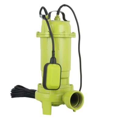 Pompa submersibila pentru apa curata/murdara cu tocator si plutitor MESTERINO TOOLS MT-WQCD10-10-0.75F, 750W, debit maxim 10 m3/h, adancime maxima 5 m, cablu 10 m - SimpleTools