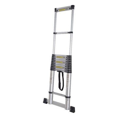 Scara telescopica din aluminiu MESTERINO TOOLS MTJL-101-5.4, 5.4 metri, 14 trepte, greutate maxima suportata 150 kg - SimpleTools