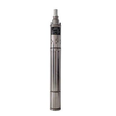 Pompa submersibila cu surub MESTERINO TOOLS MT-3QGD1.2-100-0.75, corp INOX, 750 W, debit maxim 1.2 m3/h, adancime maxima 50 m, cablu 10 m