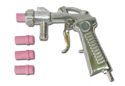 Pistol pentru cabina de sablat si set 4 duze