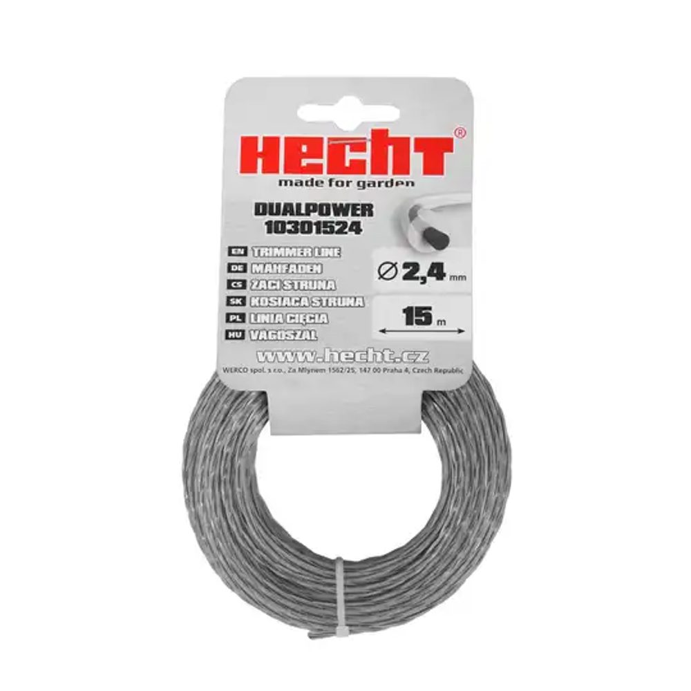 HECHT 10301524 – Fir trimmer (rotund , cu nucleu) – Motocositoare si Motounelte HECHT 10301524 - Fir trimmer (rotund , cu nucleu) - Motocositoare si Motounelte