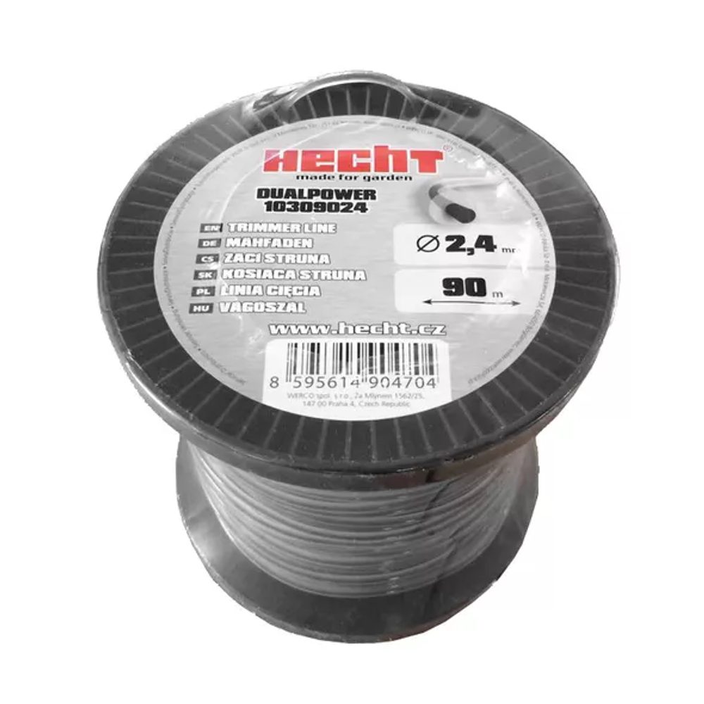 HECHT 10309024 – Fir trimmer (rotund , cu nucleu) – Motocositoare si Motounelte HECHT 10309024 - Fir trimmer (rotund , cu nucleu) - Motocositoare si Motounelte