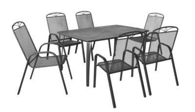 HECHTNAVASSASET6 - Set mobilier de gradina (1+6)