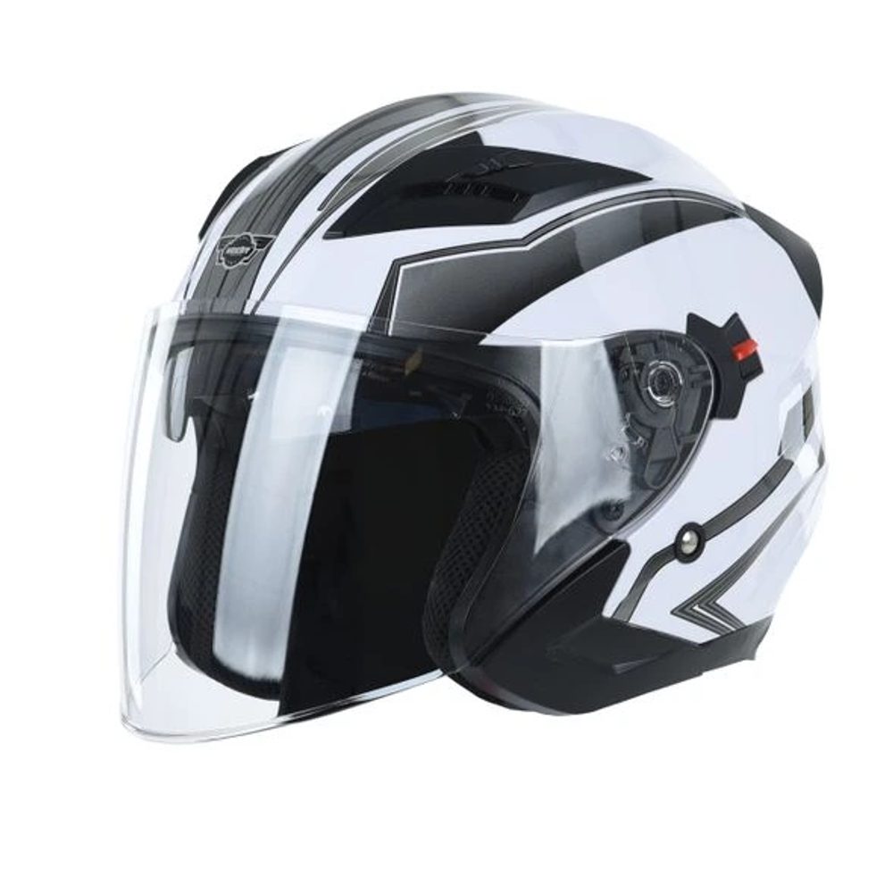 HECHT51627L – Casca alba L, scuter – Accesorii auto si moto HECHT51627L - Casca alba L, scuter - Accesorii auto si moto