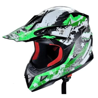 HECHT54915M - Casca verde M ATV