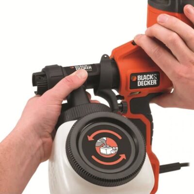 Pistol electric pentru vopsit Black&Decker, HVLP200, 1.2L 400W - SimpleTools