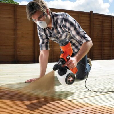 Pistol electric pentru vopsit Black&Decker, HVLP200, 1.2L 400W - SimpleTools