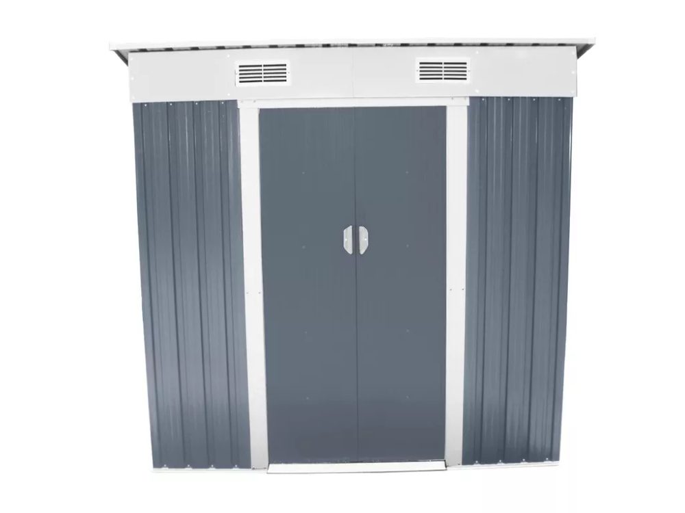 HECHT 4 X 6 PLUS – Magazie pentru gradina, din tabla, 184 x 109 x 180 cm – Mobilier de gradina HECHT 4 X 6 PLUS - Magazie pentru gradina, din tabla, 184 x 109 x 180 cm - Mobilier de gradina