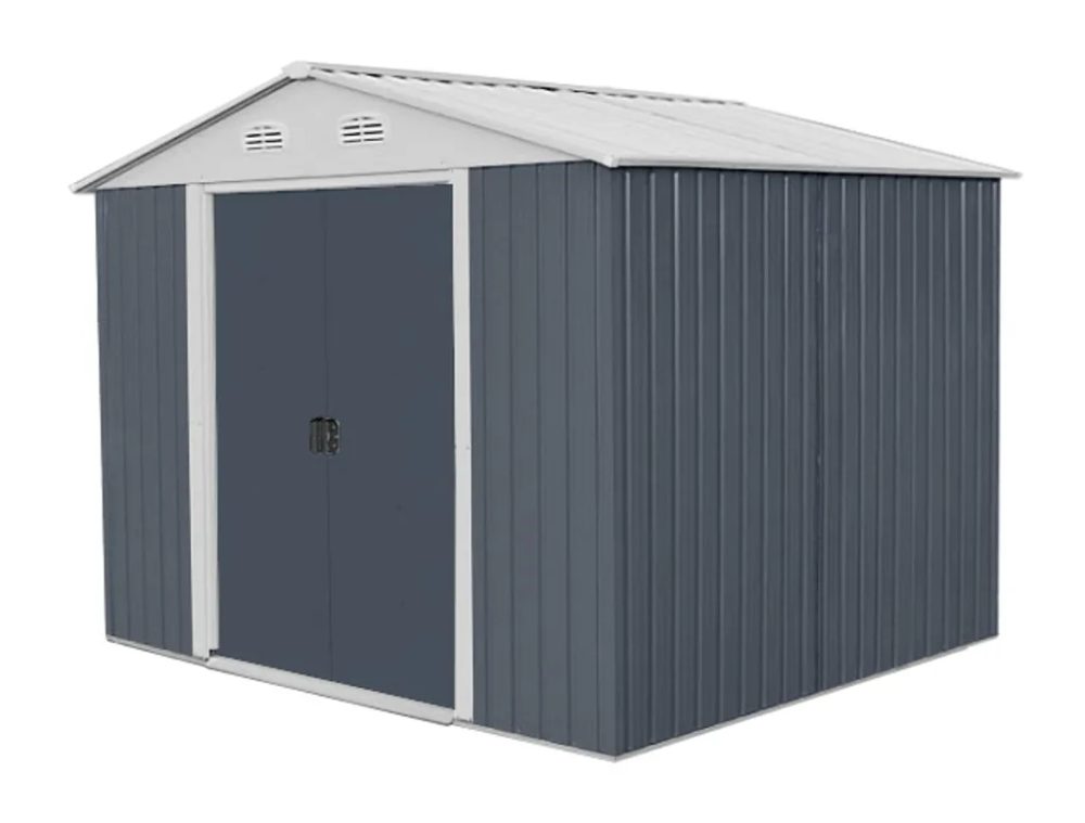 HECHT6X8PLUS – Magazie pentru gradina, din tabla, 248 x 184 x 208 cm – Mobilier de gradina HECHT6X8PLUS - Magazie pentru gradina, din tabla, 248 x 184 x 208 cm - Mobilier de gradina