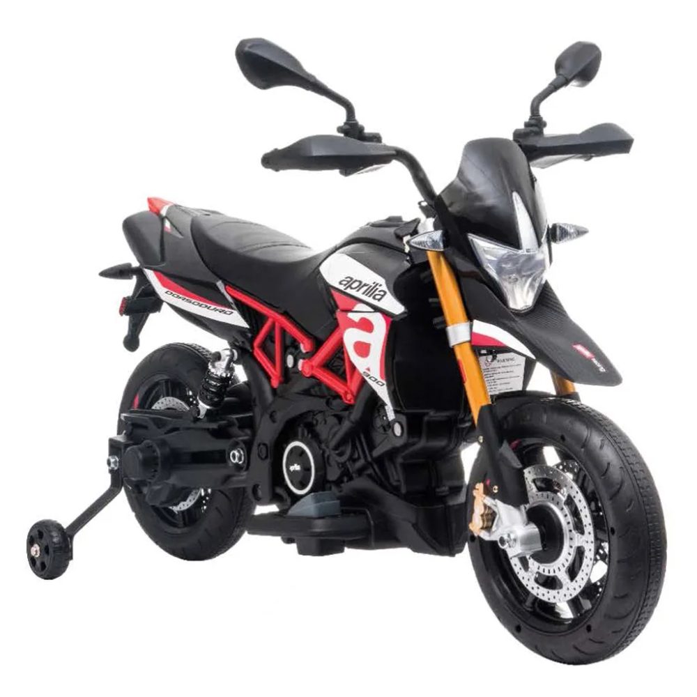 APRILIA DORSODURO 900 – Motocicleta cu baterie – Jucării pentru copii APRILIA DORSODURO 900 - Motocicleta cu baterie - Jucării pentru copii