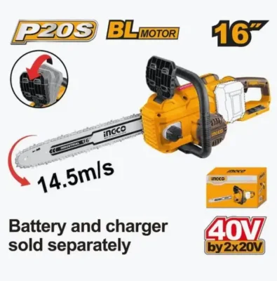 Motofierastrau 40V cu Motor Fara Perii 16"