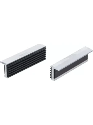 Bacuri protecţie menghina, aluminiu, laţime 100 mm, 2 piese, BGS 6795