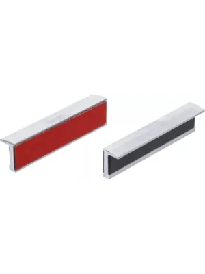 Bacuri protecţie menghina, aluminiu, laţime 125mm, 2 piese, BGS 6799