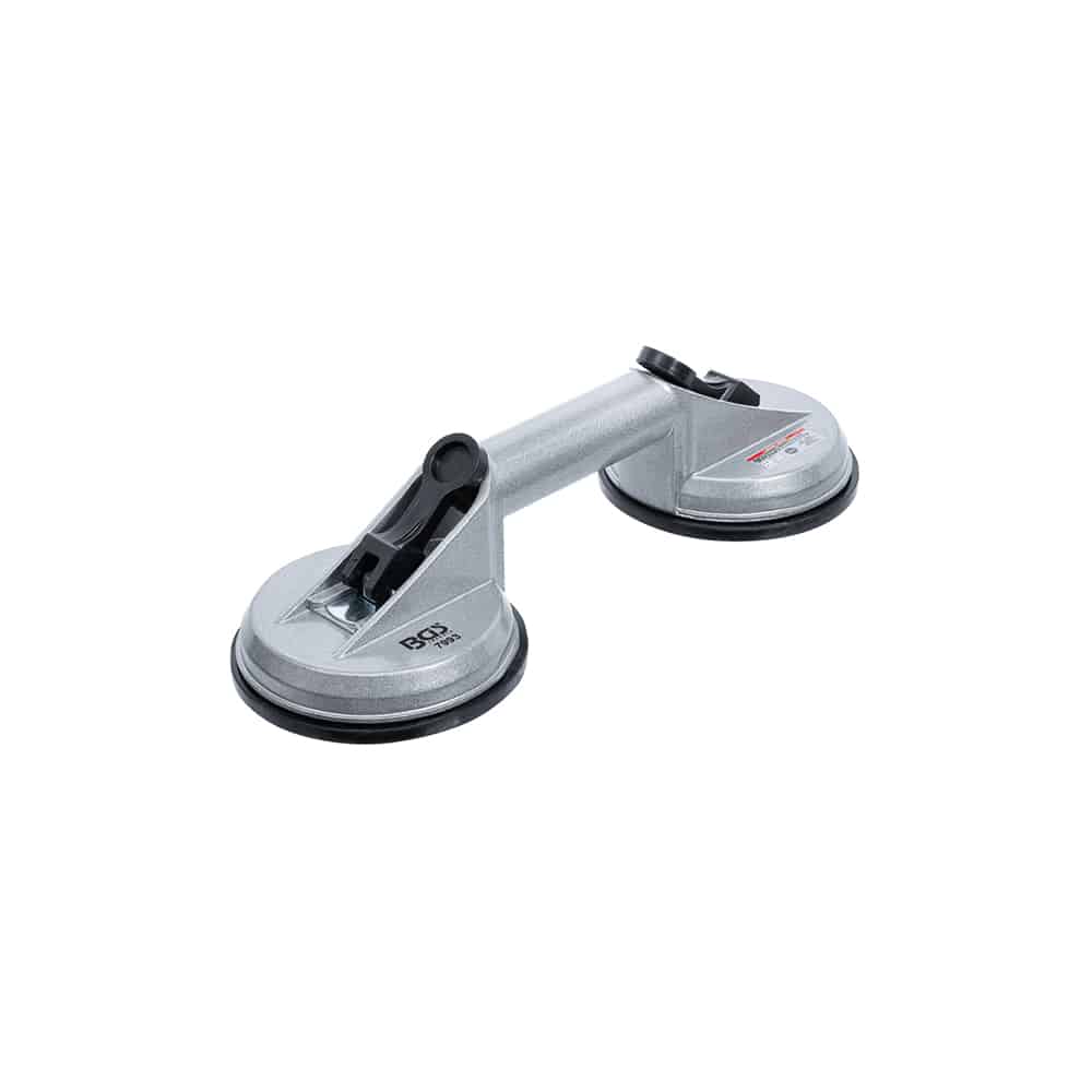 Dispozitiv din aluminiu cu 2 ventuze pentru ridicare parbrize, diametru 115 mm, sarcina max. 80 Kg, BGS 7993 – Inlocuire parbriz auto Dispozitiv din aluminiu cu 2 ventuze pentru ridicare parbrize, diametru 115 mm, sarcina max. 80 Kg, BGS 7993 - Inlocuire parbriz auto