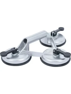 Dispozitiv cu 3 ventuze pentru parbrize, ø 115 mm, sarcina max. 95 Kg, BGS 7996
