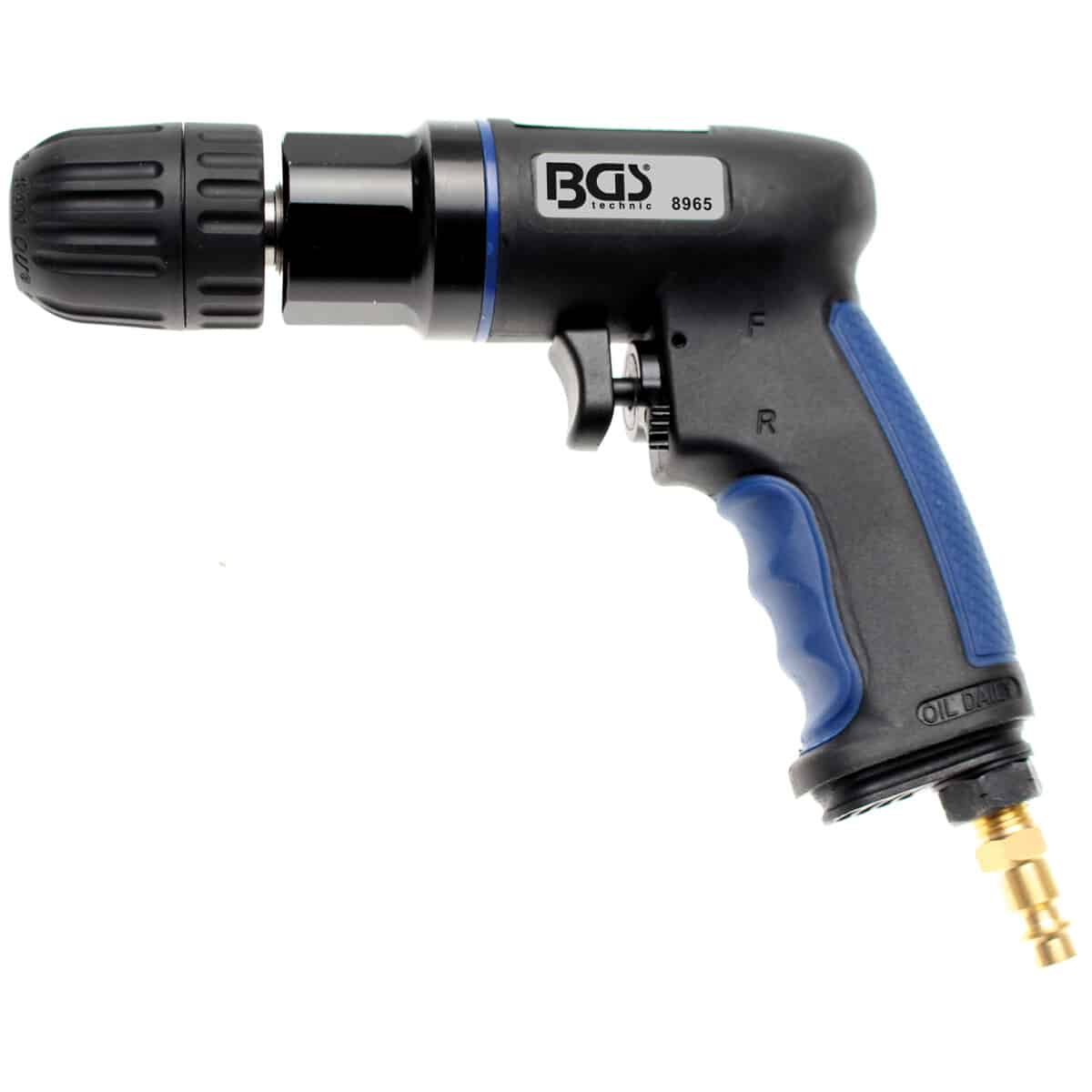 Bormasina pneumatica cu mandrina automata pentru spirale pana la 10mm, viteza variabila, schimbator de sens stg. + dreapta, turatie max. 2200 rpm, presiune max. de lucru 9 9, BGS 8965 – Bormasini/Fierastraie si Biax-uri Pneumatice Bormasina pneumatica cu mandrina automata pentru spirale pana la 10mm, viteza variabila, schimbator de sens stg. + dreapta, turatie max. 2200 rpm, presiune max. de lucru 9 9, BGS 8965 - Bormasini/Fierastraie si Biax-uri Pneumatice