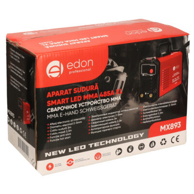Aparat de sudura Edon XL, tip MMA, 485Ah, tip invertor - SimpleTools