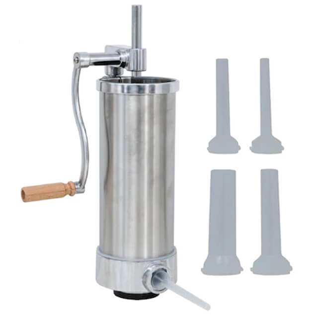 Aparat facut carnati Craft Tec vertical, 4Kg INOX – Masini umplut carnati Aparat facut carnati Craft Tec vertical, 4Kg INOX - Masini umplut carnati