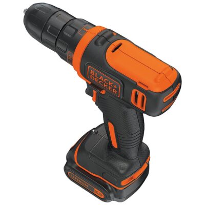 Masina de gaurit si insurubat Black&Decker cu acumulator Li-Ion 10.8V + set unelte de mana + geanta textila + biti si burghie, BDCDD12HTSA-QW - SimpleTools