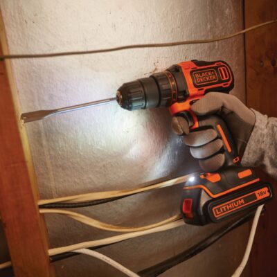 Masina de gaurit si insurubat Black&Decker BDCDD186-QW cu acumulator Li-Ion 1.5 Ah 18V si incarcator - SimpleTools